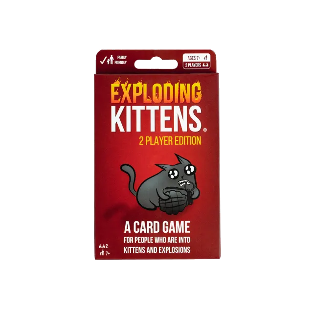 Exploding Kittens 2-Player Edition gioco carte 2 giocatori ITA