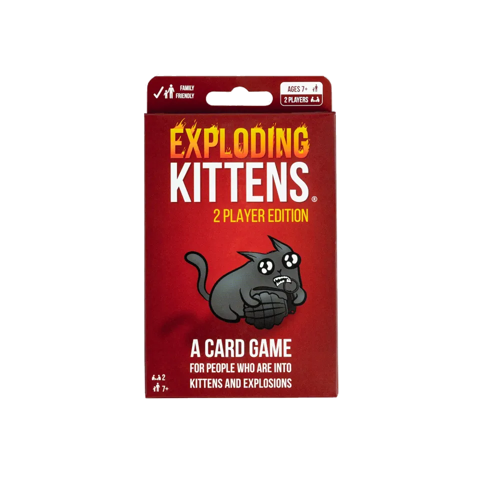 Exploding Kittens 2-Player Edition gioco carte 2 giocatori ITA