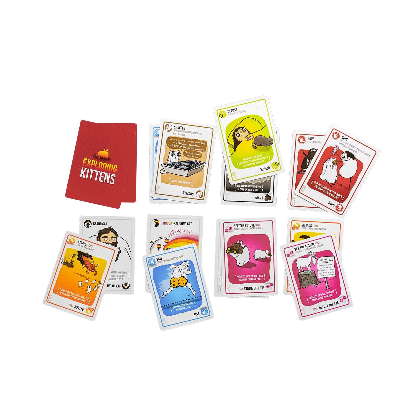 Exploding Kittens 2-Player Edition gioco carte 2 giocatori ITA