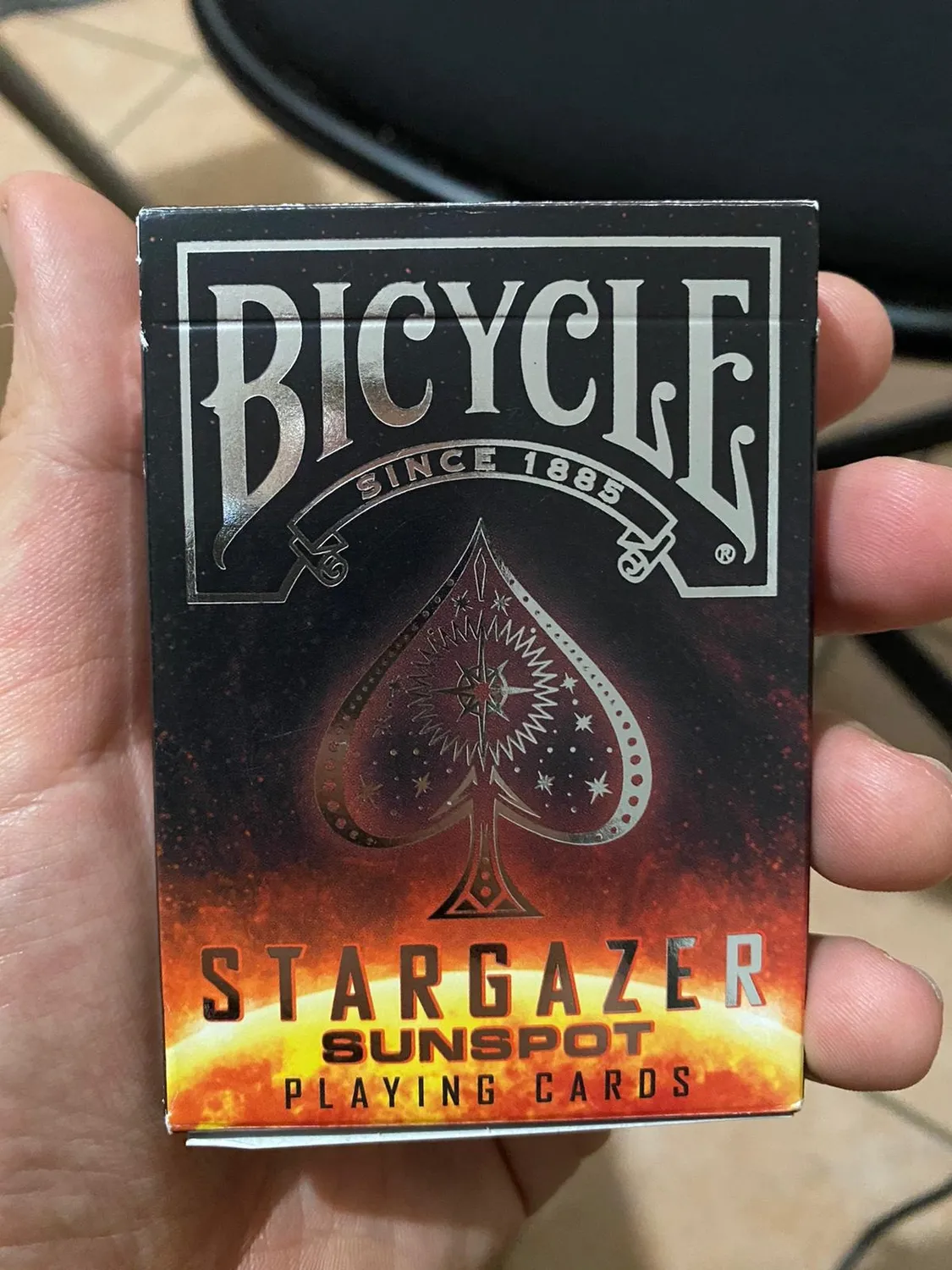 Bicycle Stargazer Sunspot carte poker collezione 54 carte