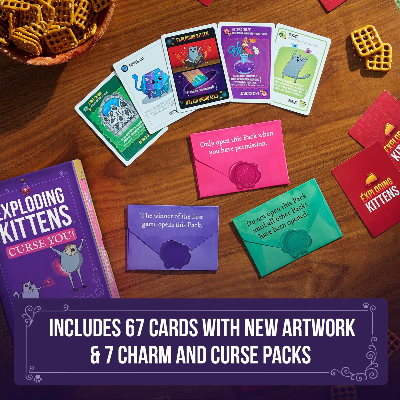 Exploding Kittens Curse You gioco carte maledizioni