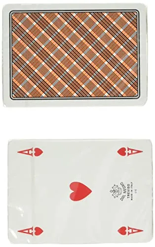 Dal Negro Burraco Italia 90078 carte da gioco doppio mazzo francesi