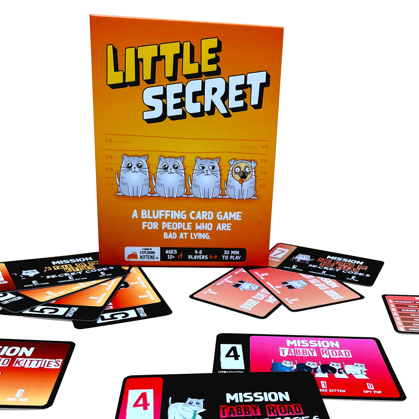 Exploding Kittens Little Secret gioco bluff deduzione