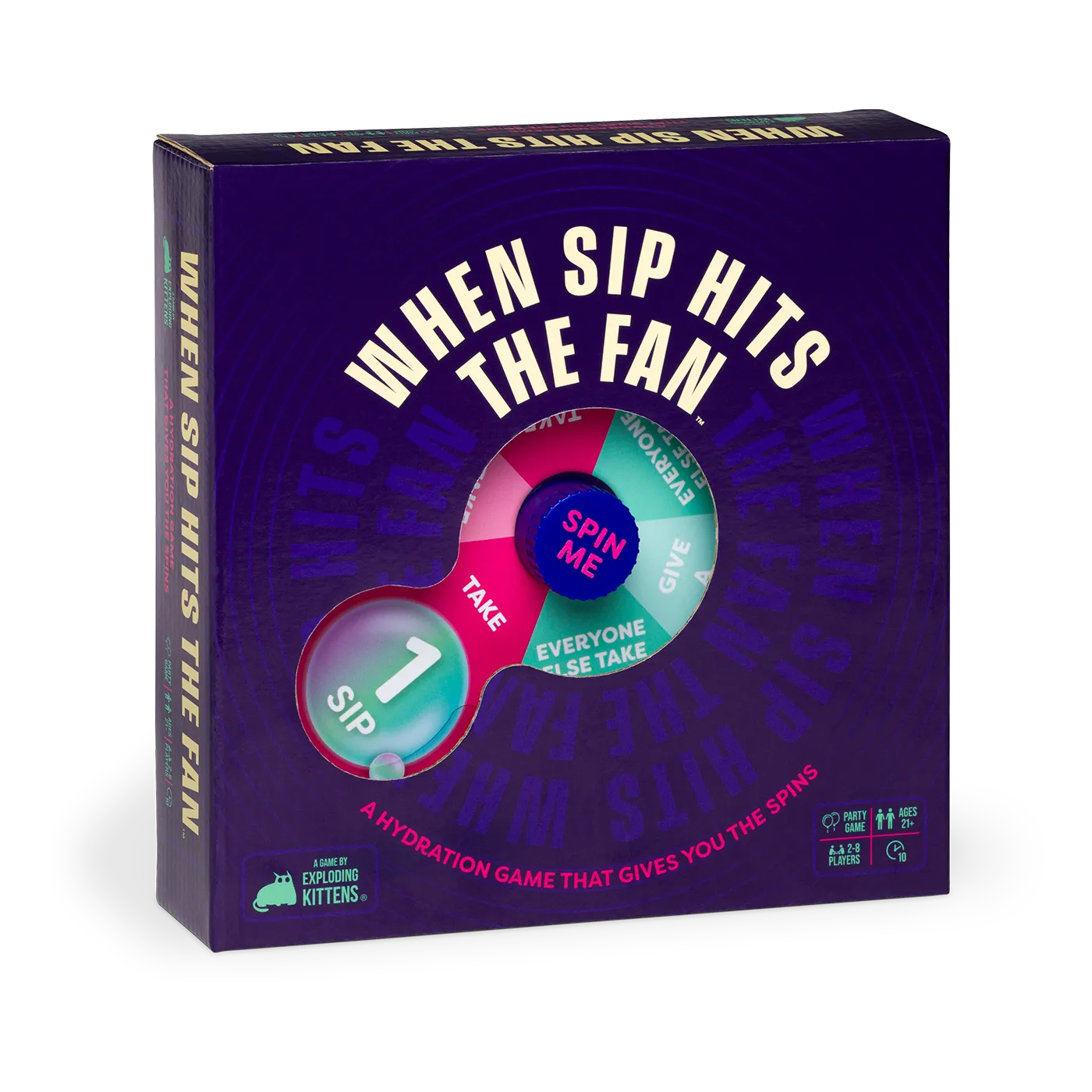Exploding Kittens When Sip Hits The Fan gioco party