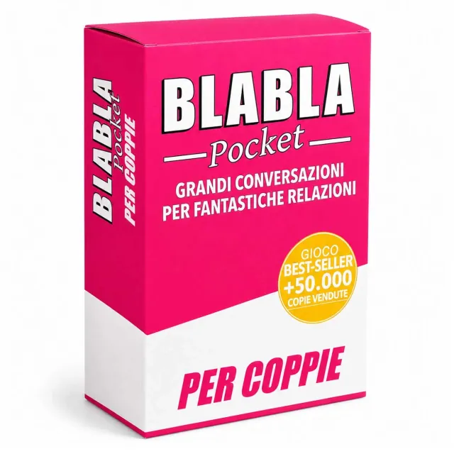 Magma Games BlaBla Pocket Per Coppie gioco carte 100 carte conversazione