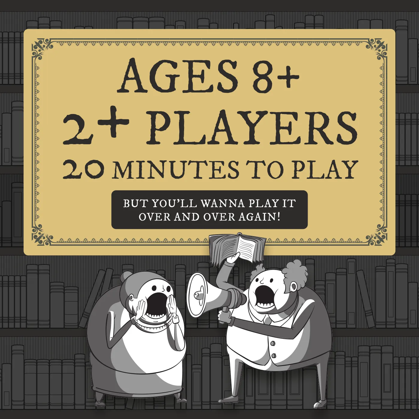 Exploding Kittens Really Loud Librarians gioco da tavolo parole