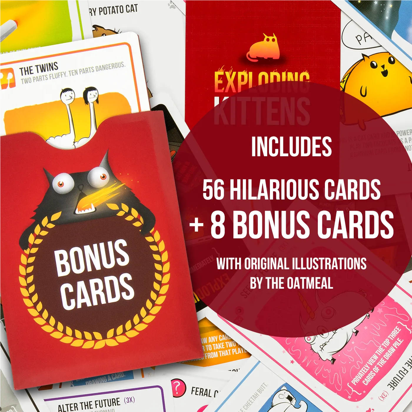 Exploding Kittens Original 10th Anniversary Tin gioco carte