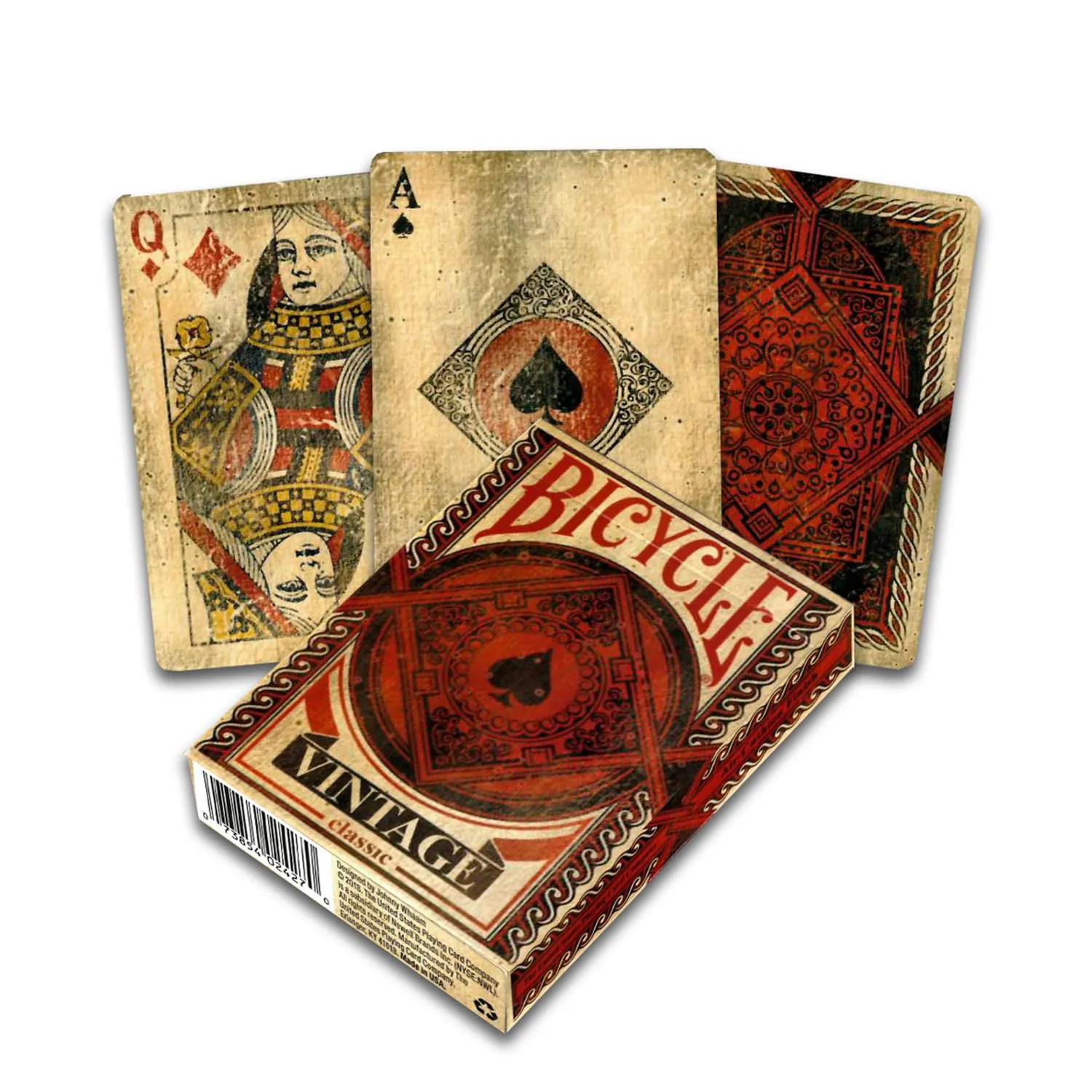 Bicycle Vintage mazzo carte da poker stile retrò