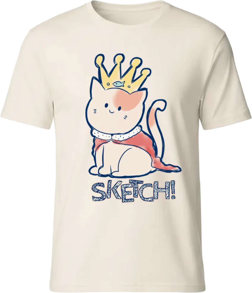 Sketch! T-Shirt cotone unisex personaggi S-XL