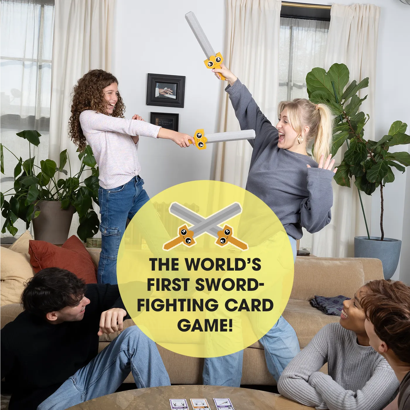 Exploding Kittens Fake Swords gioco carte duello inglese