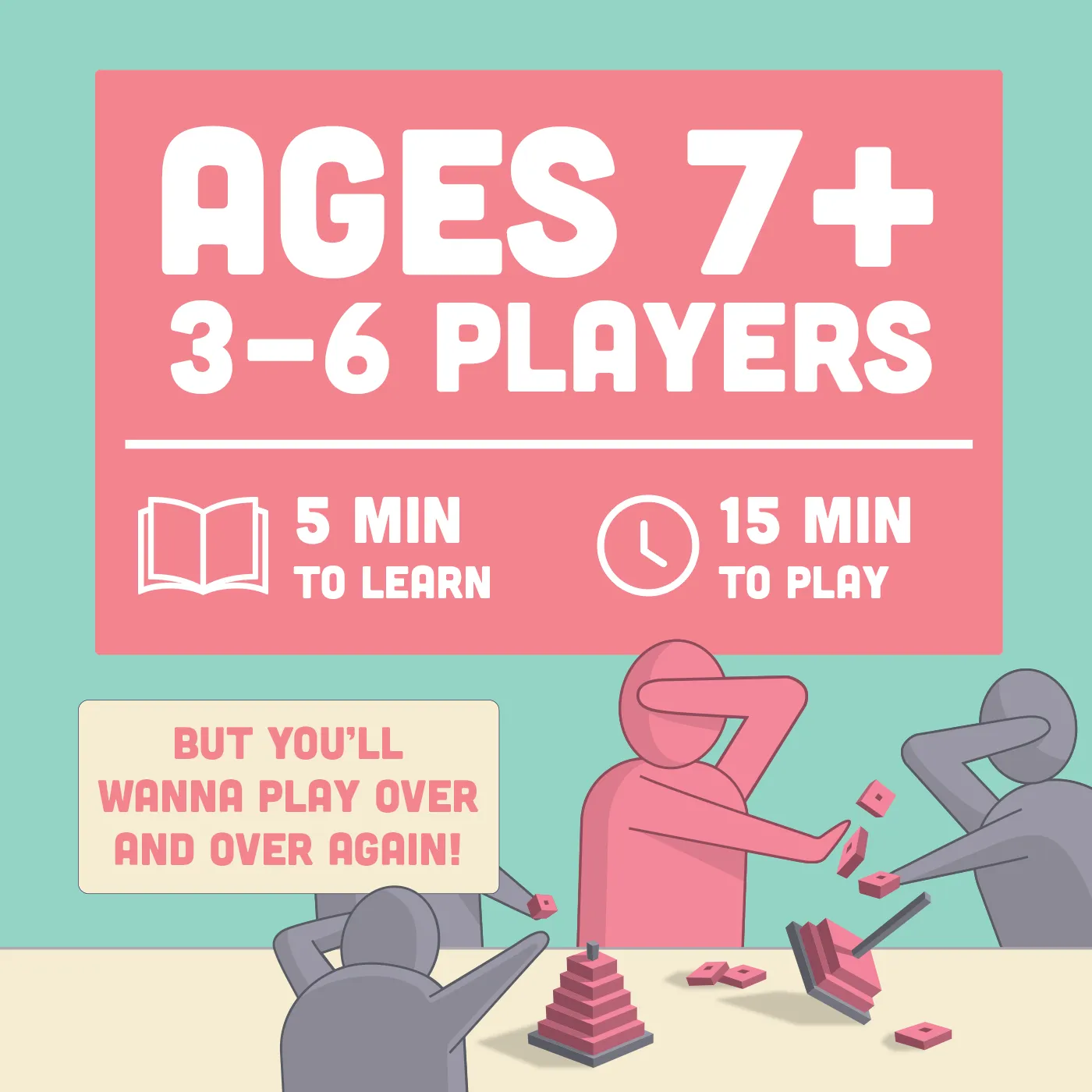 Exploding Kittens Hand-To-Hand Wombat gioco bendati bluff