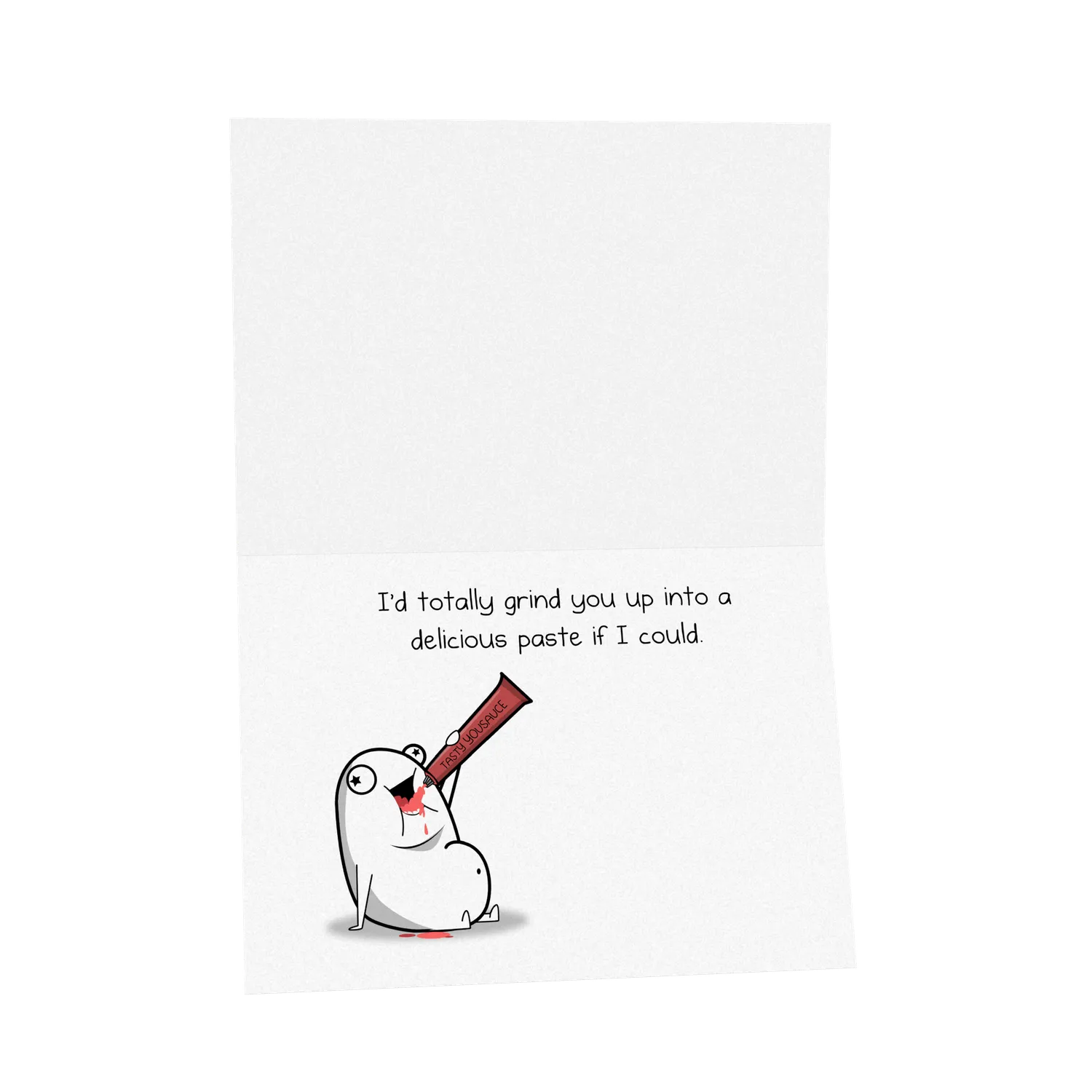 Exploding Kittens Love & Friendship Paste biglietto auguri singolo NSFW