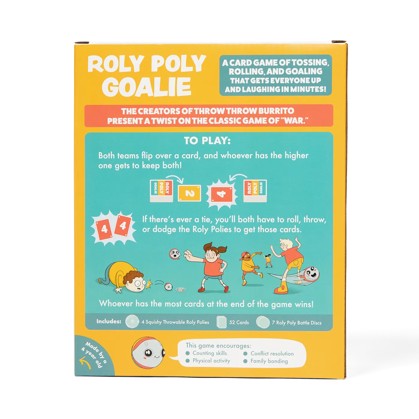 Exploding Kittens Roly Poly Goalie gioco carte movimento