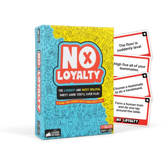 Exploding Kittens No Loyalty gioco party a squadre