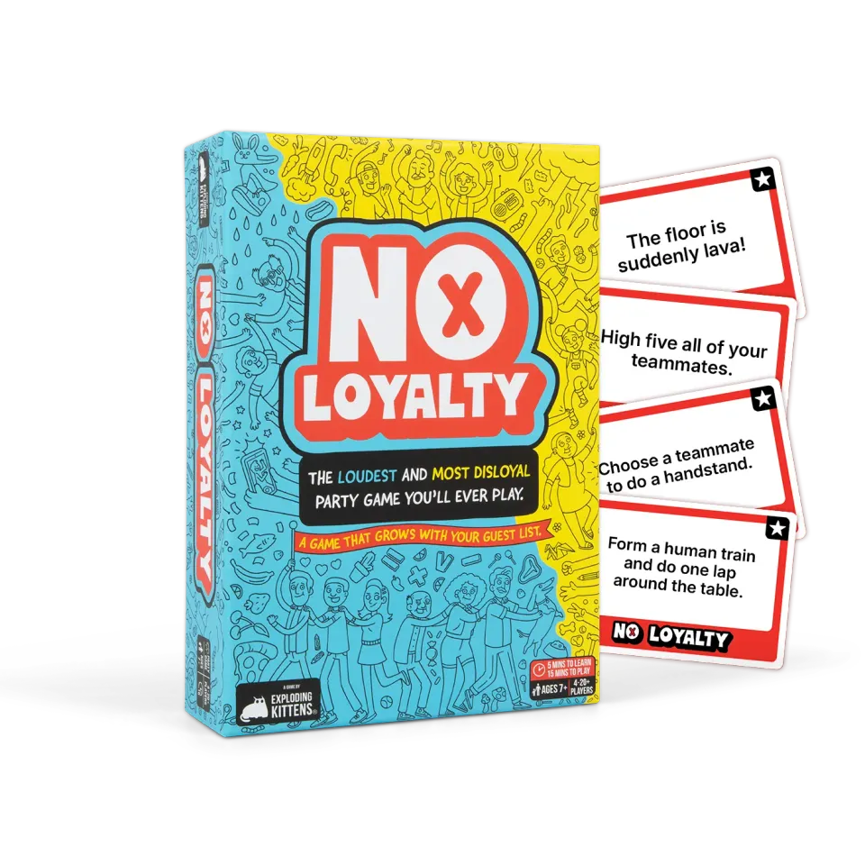 Exploding Kittens No Loyalty gioco party a squadre