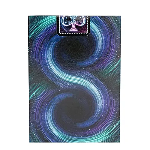Bicycle Stargazer carte da poker mazzo nero buco nero
