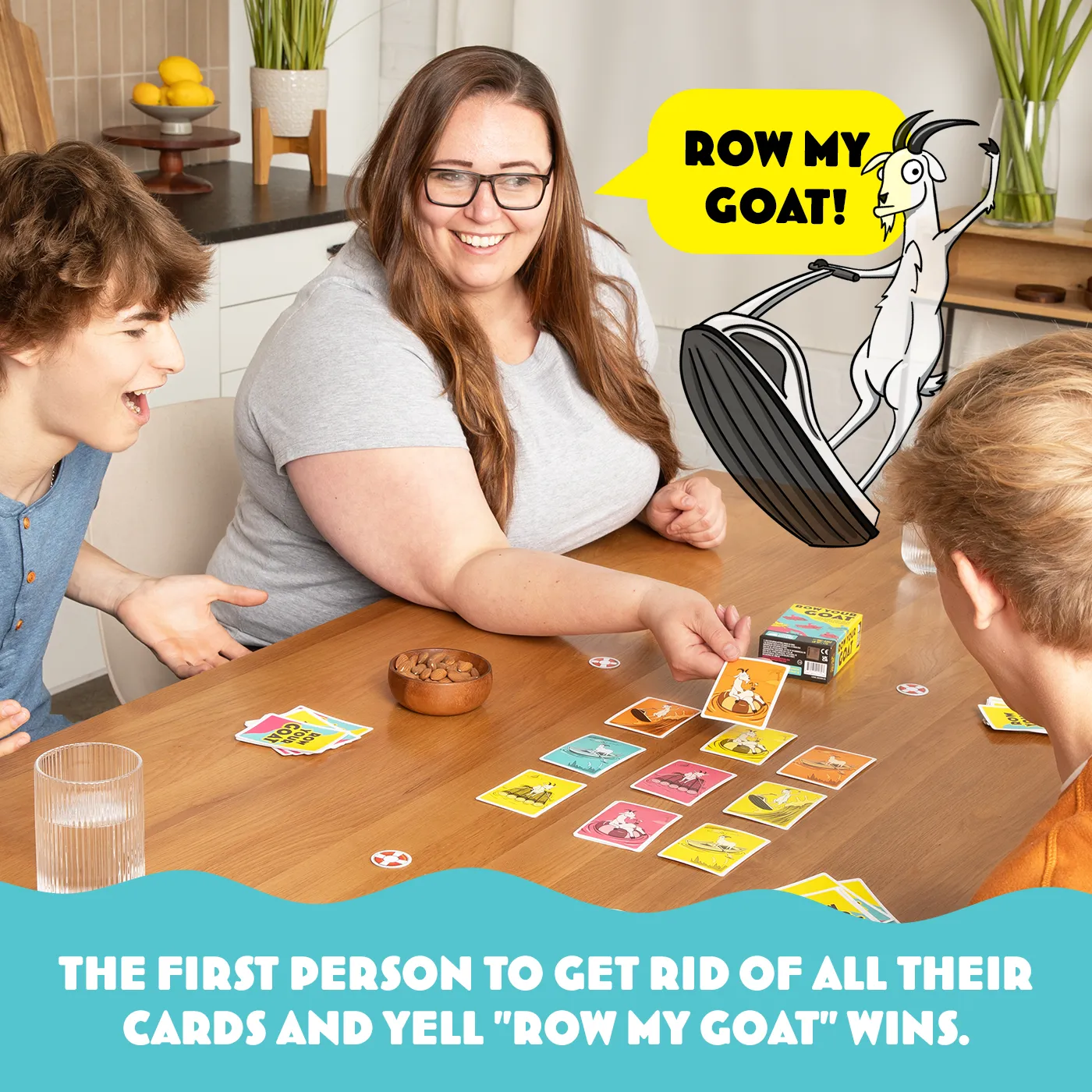 Exploding Kittens Row Your Goat Large gioco carte edizione italiana