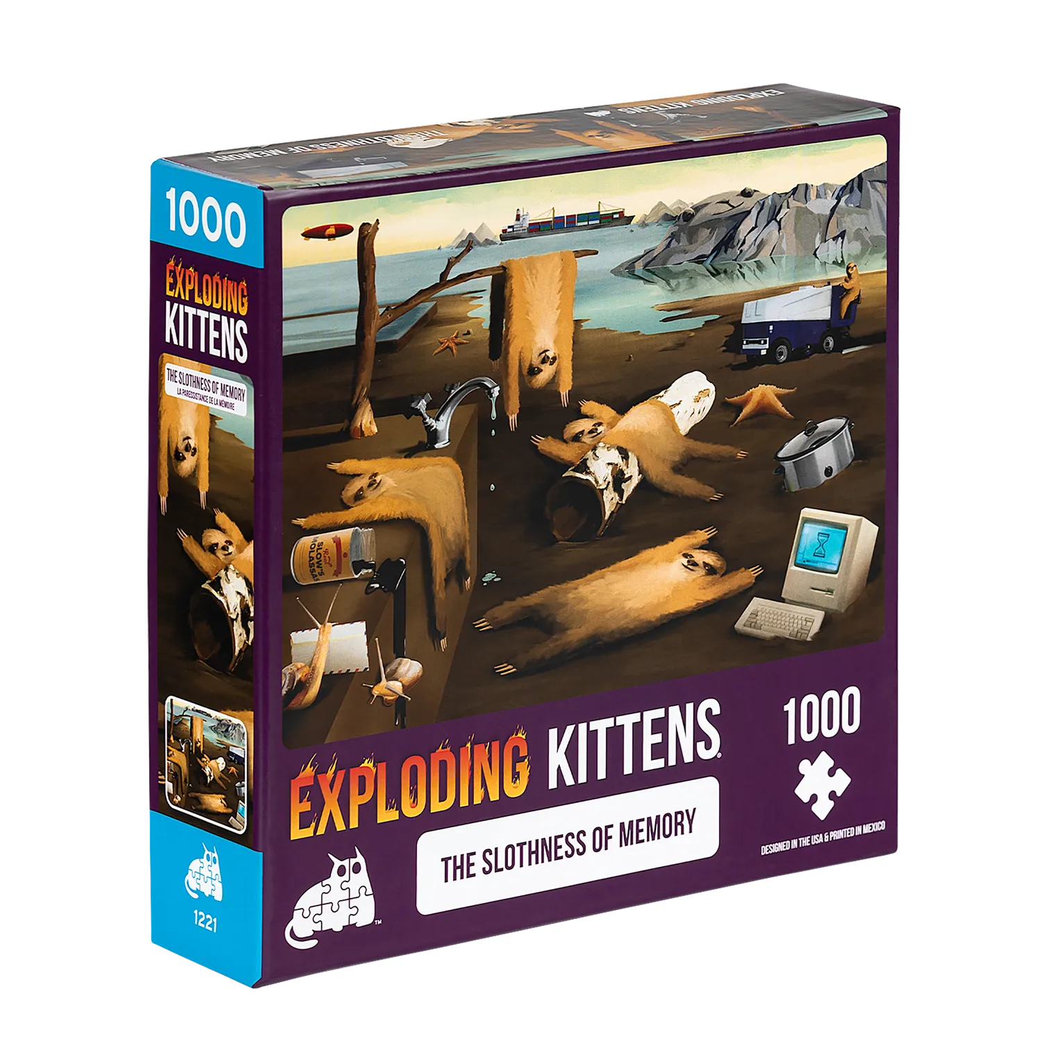 Exploding Kittens Slothness of Memory puzzle bradipo