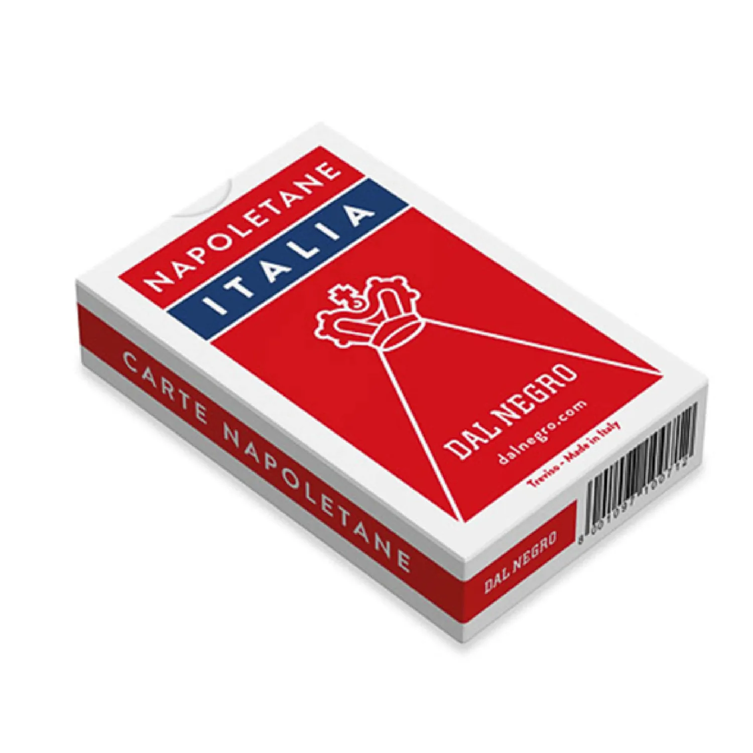 Dal Negro Napoletane 10071 Carte da Gioco 40 Carte Astuccio Rosso
