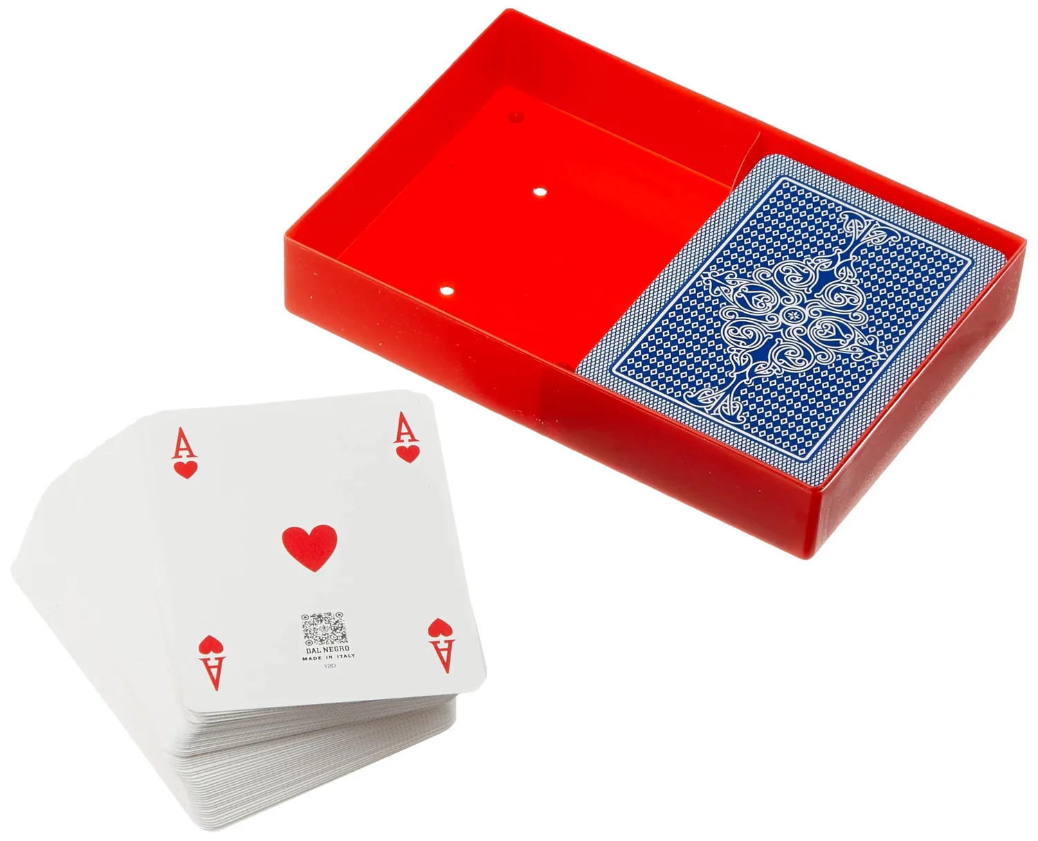 Dal Negro San Siro Pro 024129 carte ramino PVC doppio mazzo