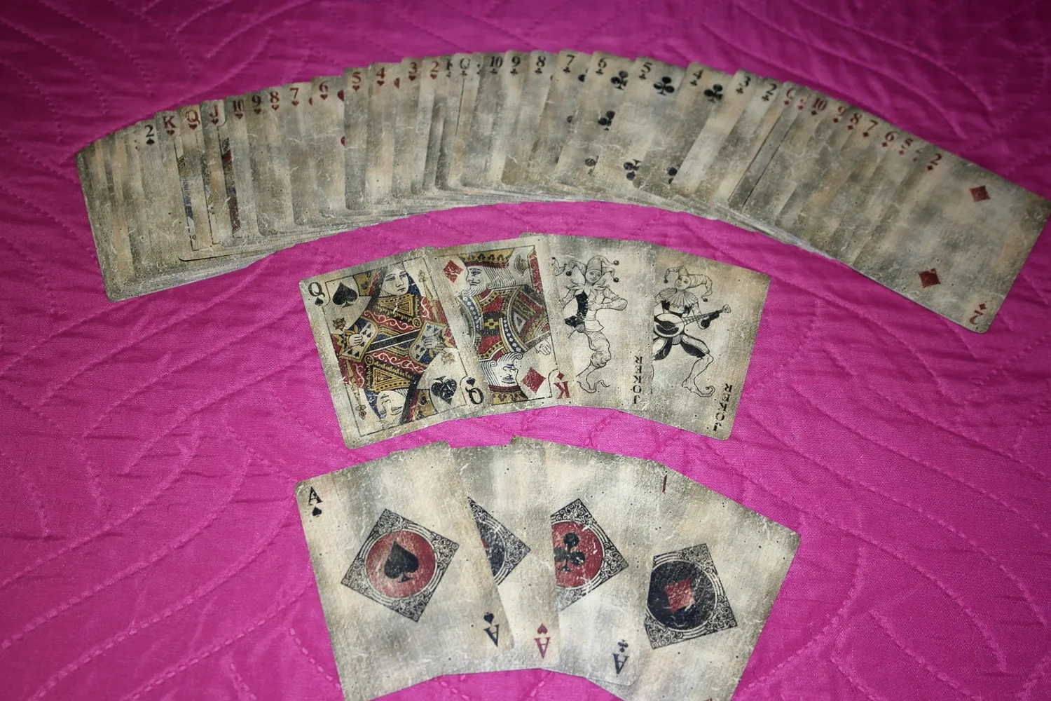Bicycle Vintage mazzo carte da poker stile retrò