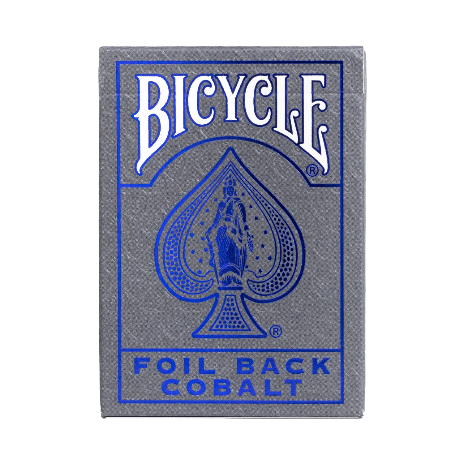 Bicycle Metalluxe Cobalt Rider mazzo carte da poker blu