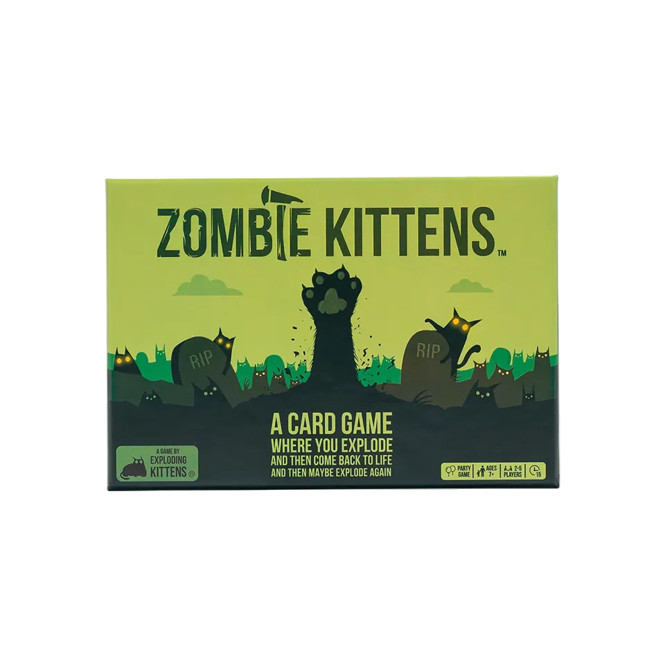 Exploding Kittens Zombie Kittens gioco carte edizione italiano