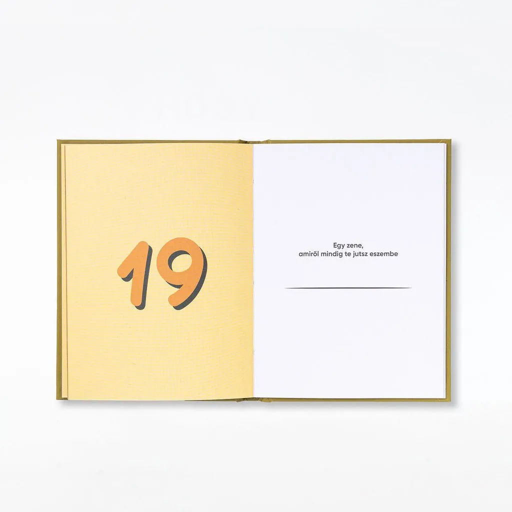 körvonal Migliore Amico libro regalo da compilare 30 pagine