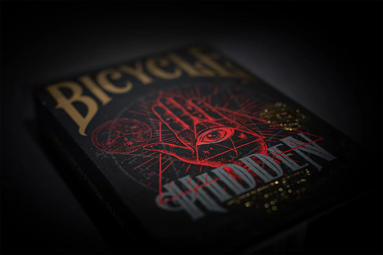 Bicycle Hidden Carte da Poker Nero-Rosso Massoneria 54