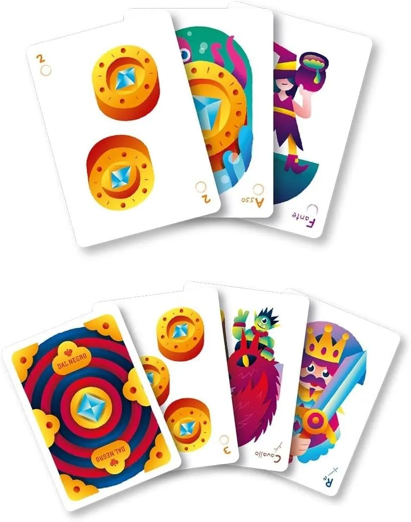Dal Negro Le Prime Gioco di Carte 55 Carte dai 4 Anni