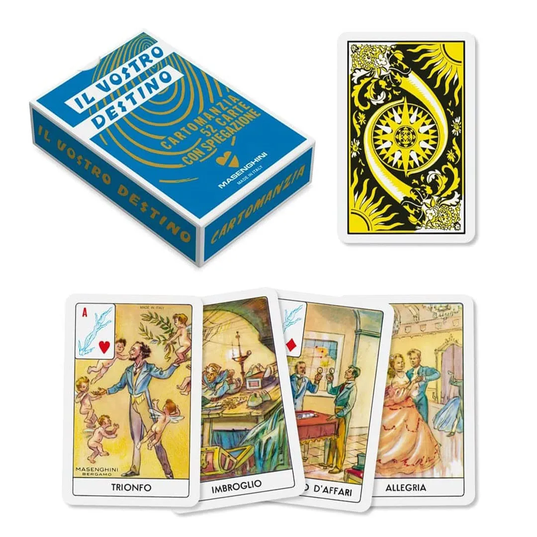 Dal Negro Vostro Destino Masenghini tarocchi 52 carte italiano