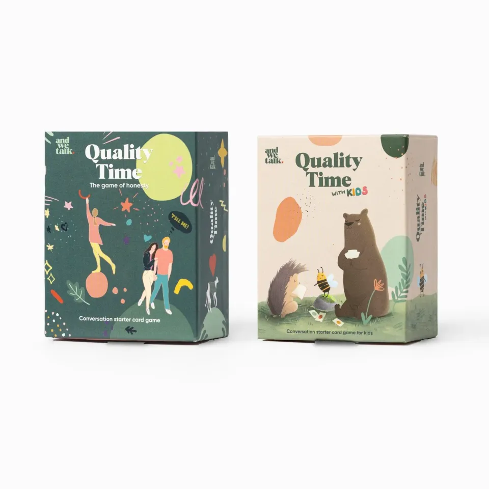 körvonal Quality Time set gioco di carte inglese 2 mazzi