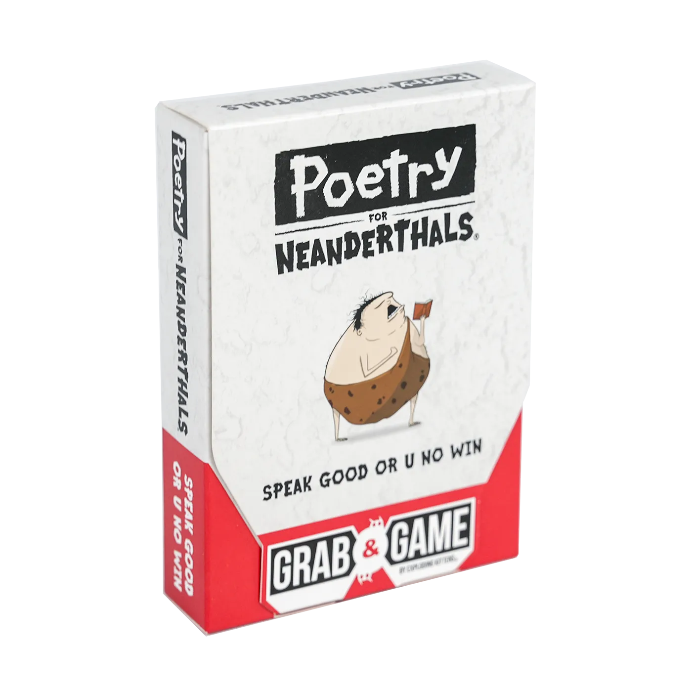 Exploding Kittens Poetry for Neanderthals Grab & Game gioco viaggio