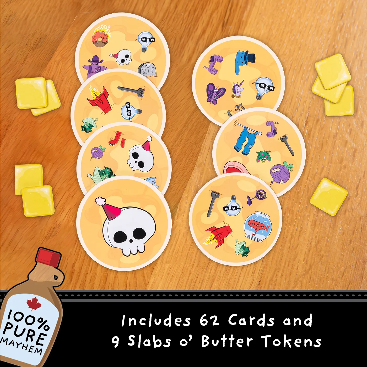 Exploding Kittens Anarchy Pancakes gioco carte velocità