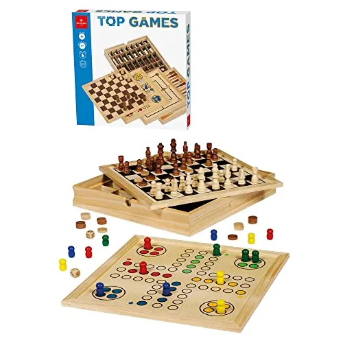 Dal Negro Top Games 36 giochi da tavolo scatola classici