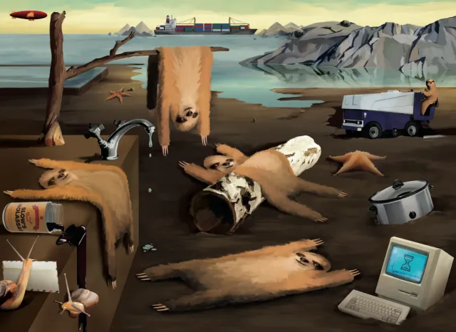 Exploding Kittens Slothness of Memory puzzle bradipo