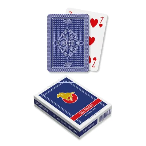 Teodomiro Dal Negro Poker 024131 carte da poker blu 55 carte