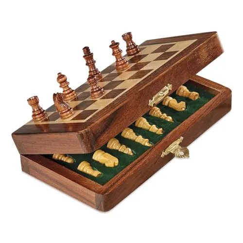 Dal Negro Scacchiera Magnetica 19x19 Set Scacchi Legno