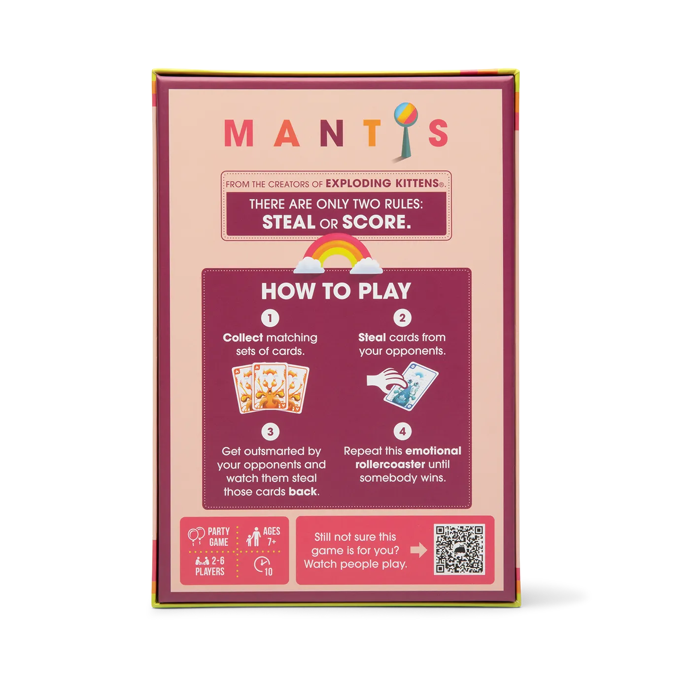 Exploding Kittens Mantis gioco di carte edizione italiana