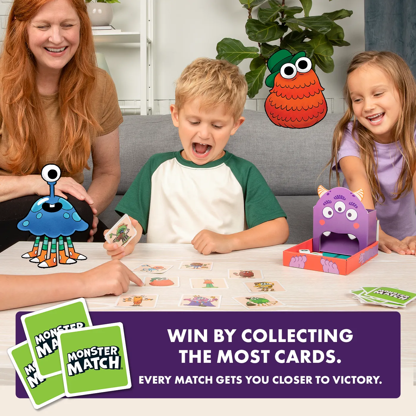 Exploding Kittens Monster Match gioco mostri 2-6 giocatori