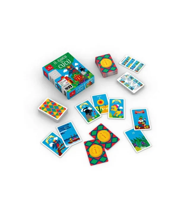 Dal Negro Cucù gioco di carte 120 carte 2-20 giocatori 7+ anni