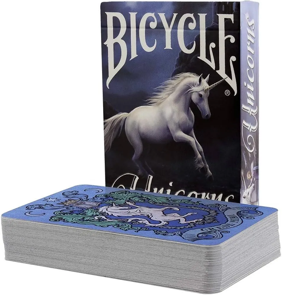 Bicycle Unicorns Anne Stokes Carte da Poker Fantasy Poker