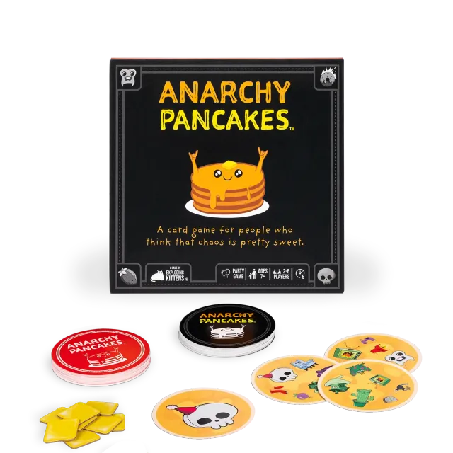 Exploding Kittens Anarchy Pancakes gioco carte velocità