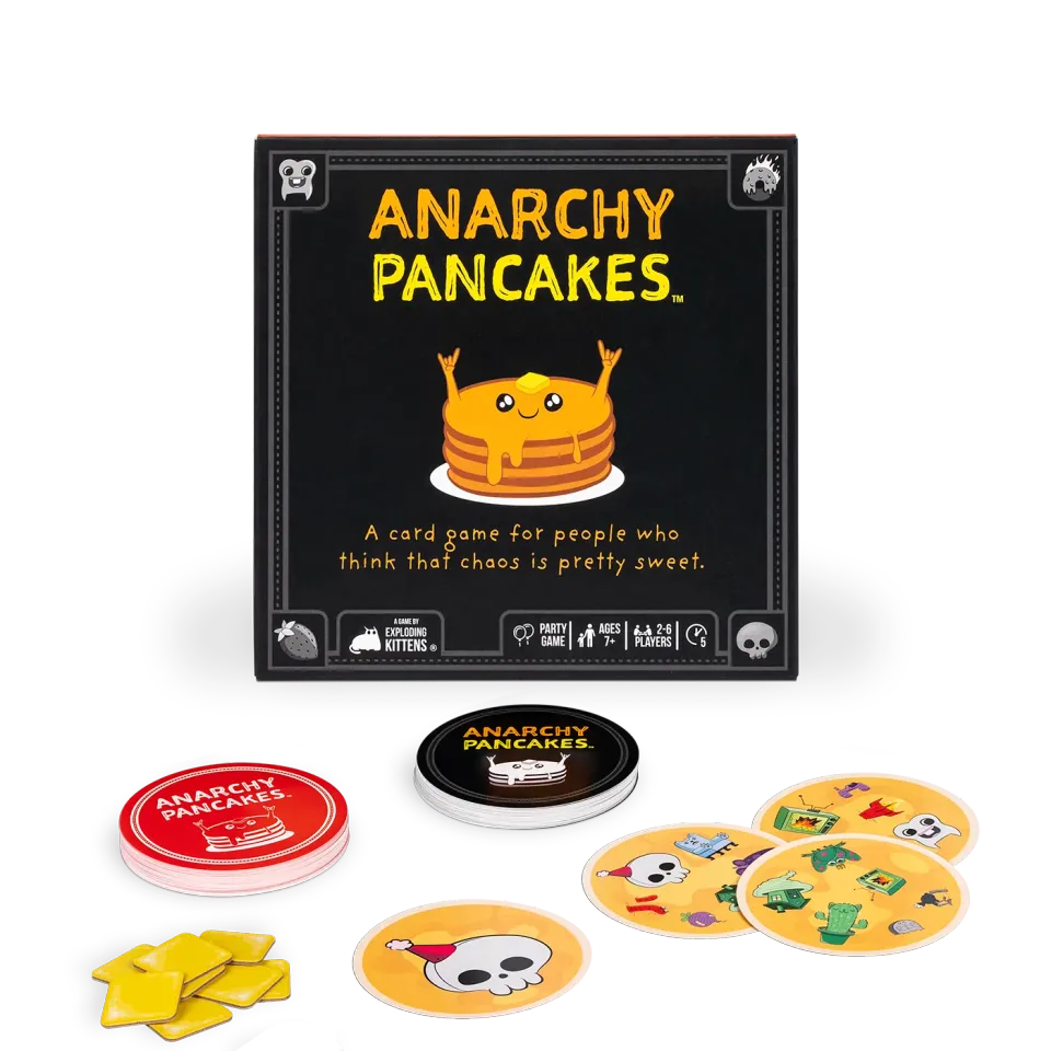 Exploding Kittens Anarchy Pancakes gioco carte velocità