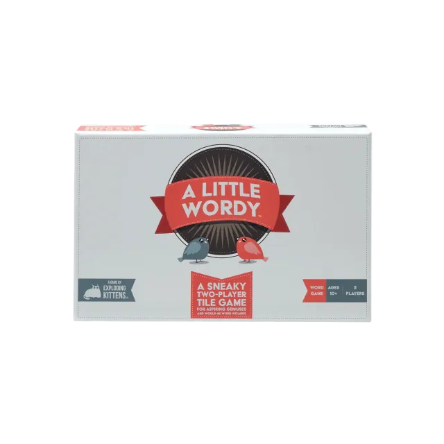 Exploding Kittens A Little Wordy gioco parole 2 giocatori