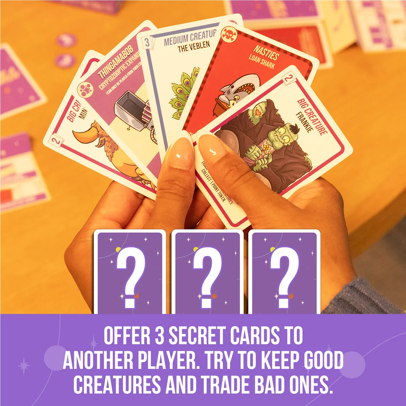 Sell Me A Sasquatch gioco bluff tradimento