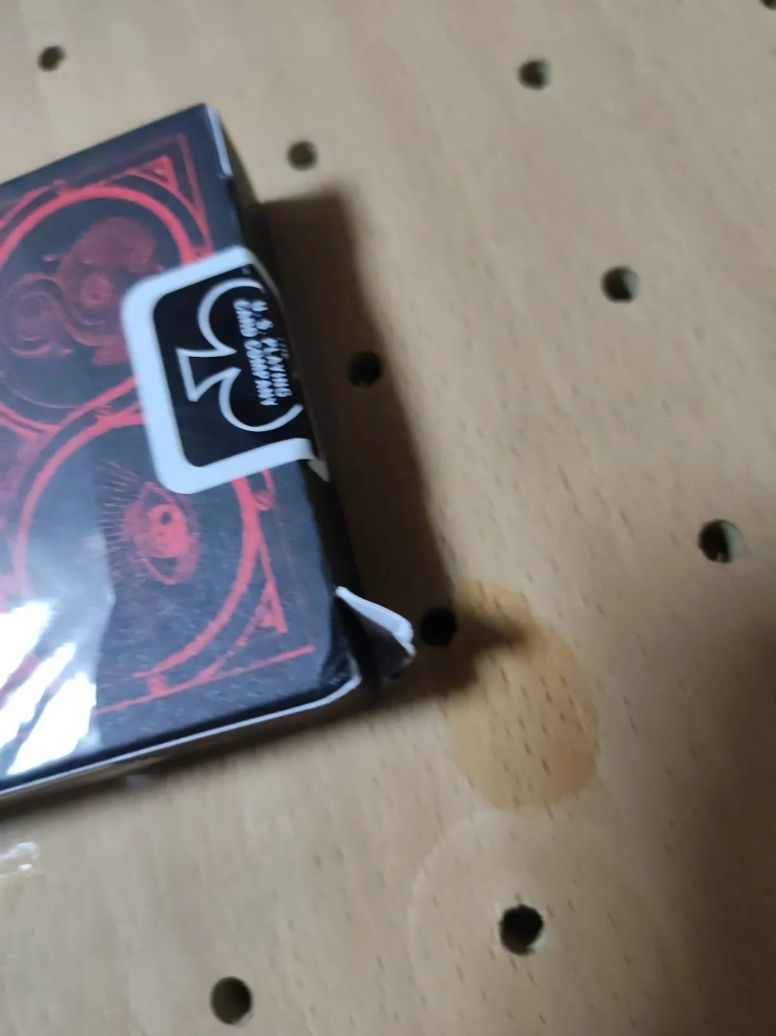 Bicycle Hidden Carte da Poker Nero-Rosso Massoneria 54