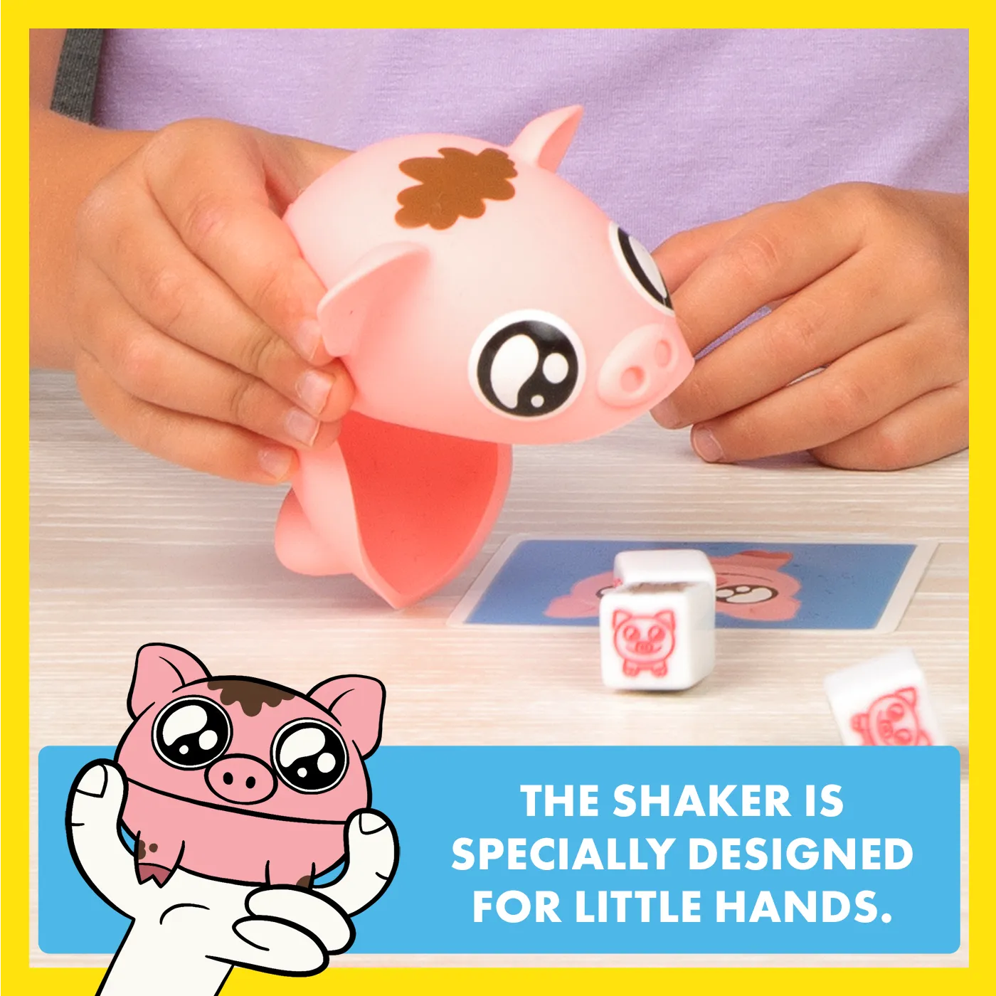 Exploding Kittens You Little Stinker Pig Edition gioco dadi