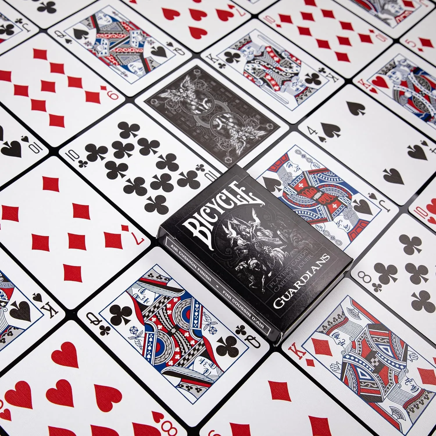 Bicycle Guardians carte poker Theory11 nero 54 carte