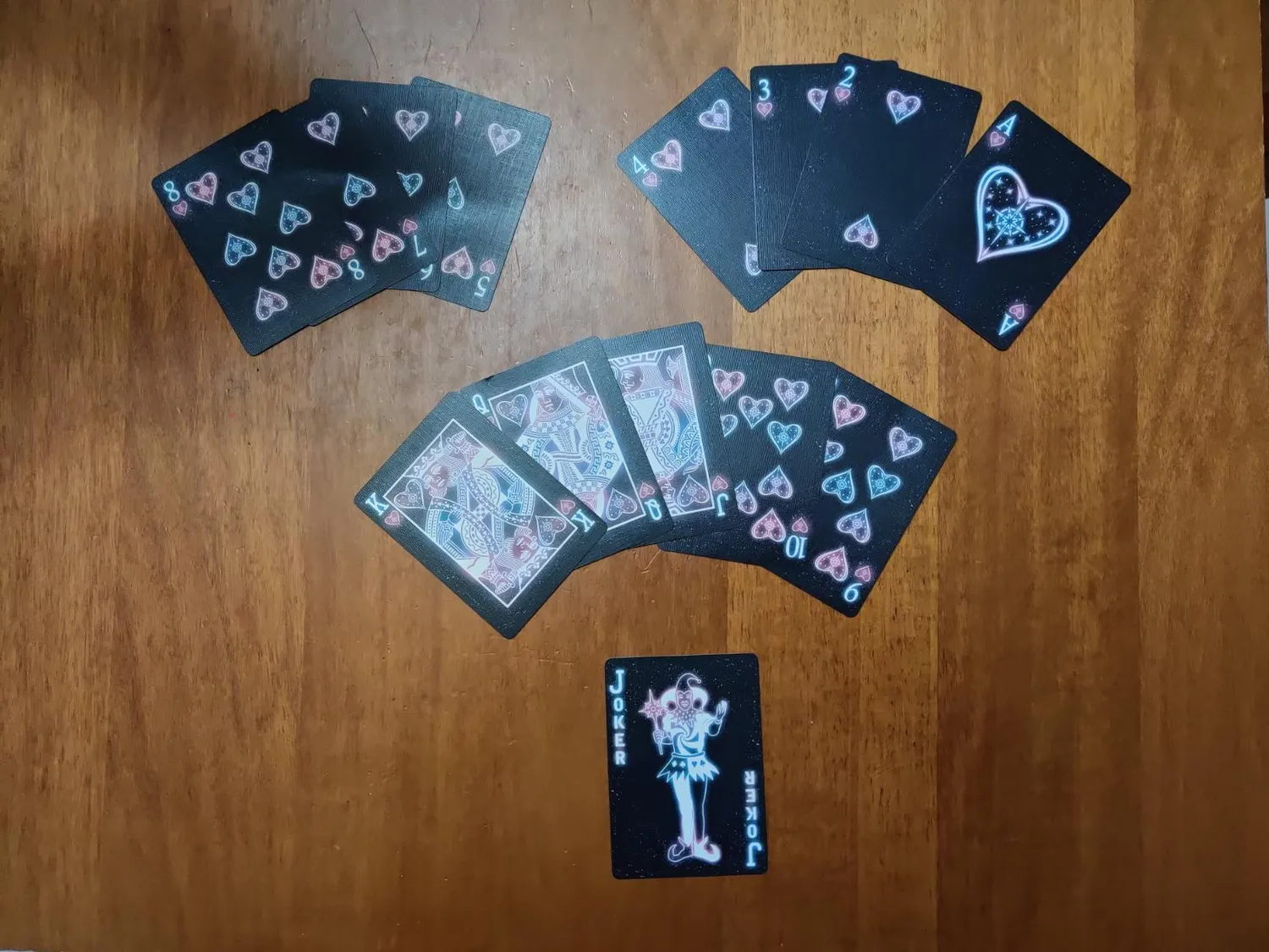 Bicycle Stargazer carte da poker mazzo nero buco nero